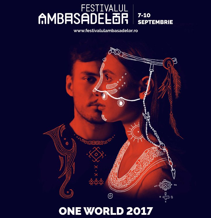 Afis Festivalul Ambasadelor ONE World 2017