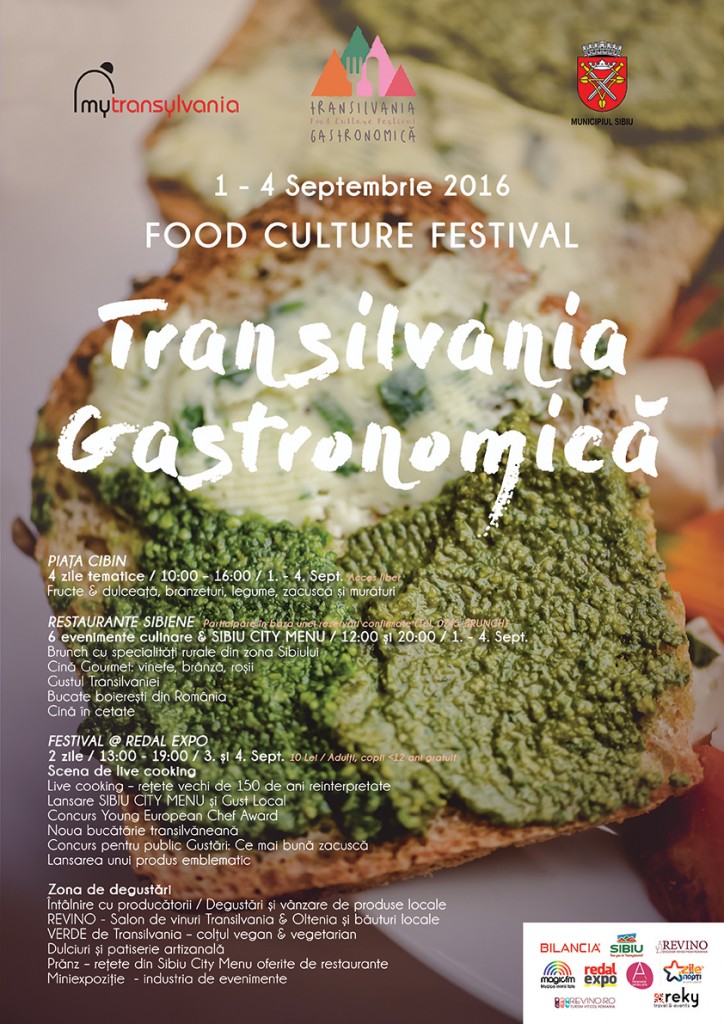 Afis Transilvania Gastronomica