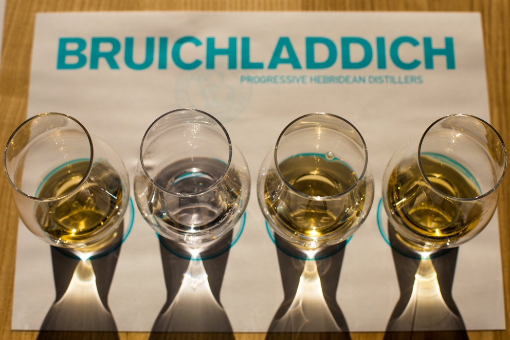 Masterclass de single malt Bruichladdich si gin The Botanist