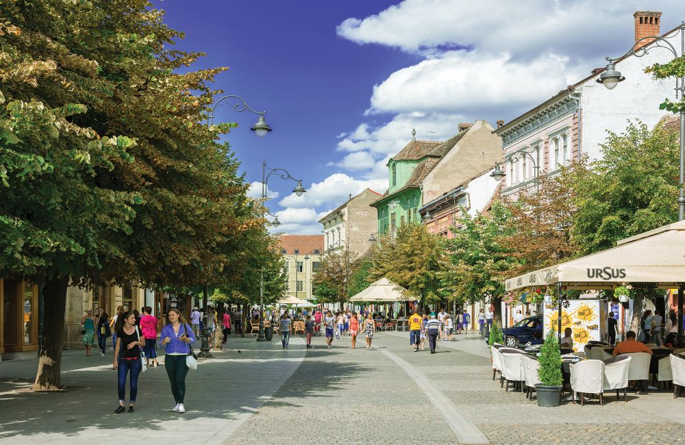 Sibiul prinde gust - oras si oameni