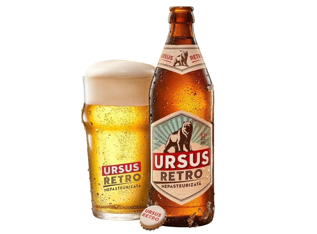 Ursus Retro bere blonda nepasteurizata