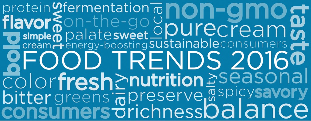 Food trends 2016